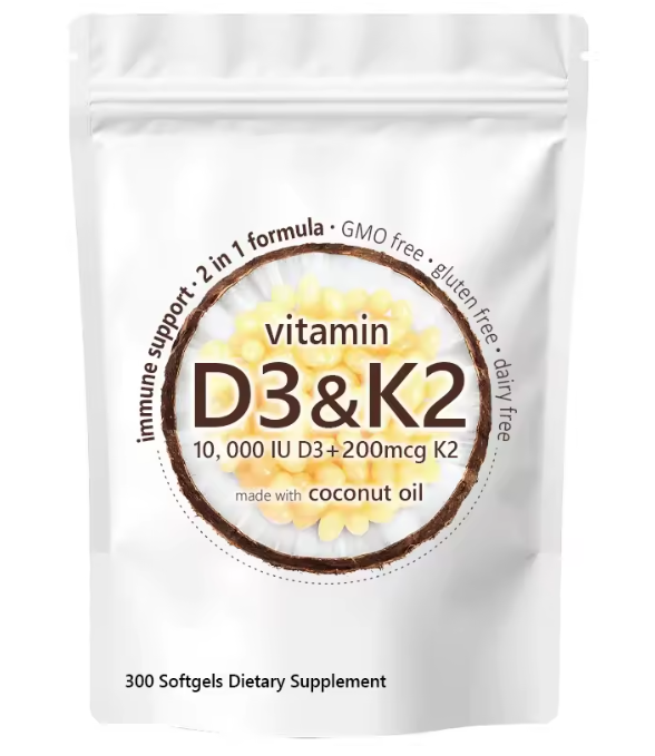 Vitamin D3 & K2 (1 year supply)